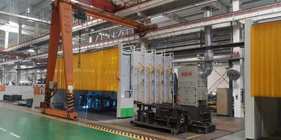 大型打磨伸缩蓬-烟尘粉尘治理之前端收集